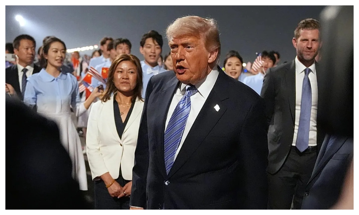 Trump arrives in Beijing for high stakes summit with Xi Jinping.jpg
