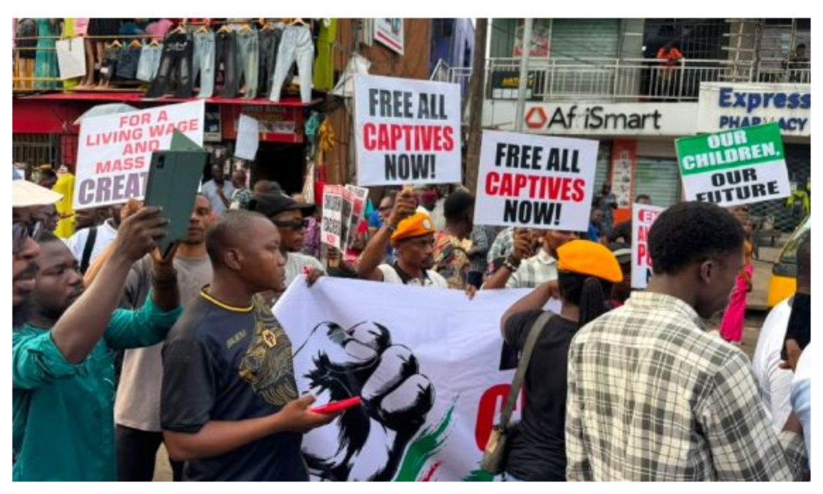 End Bad Governance Protest breaks out in Lagos over hardship insecurity.jpg