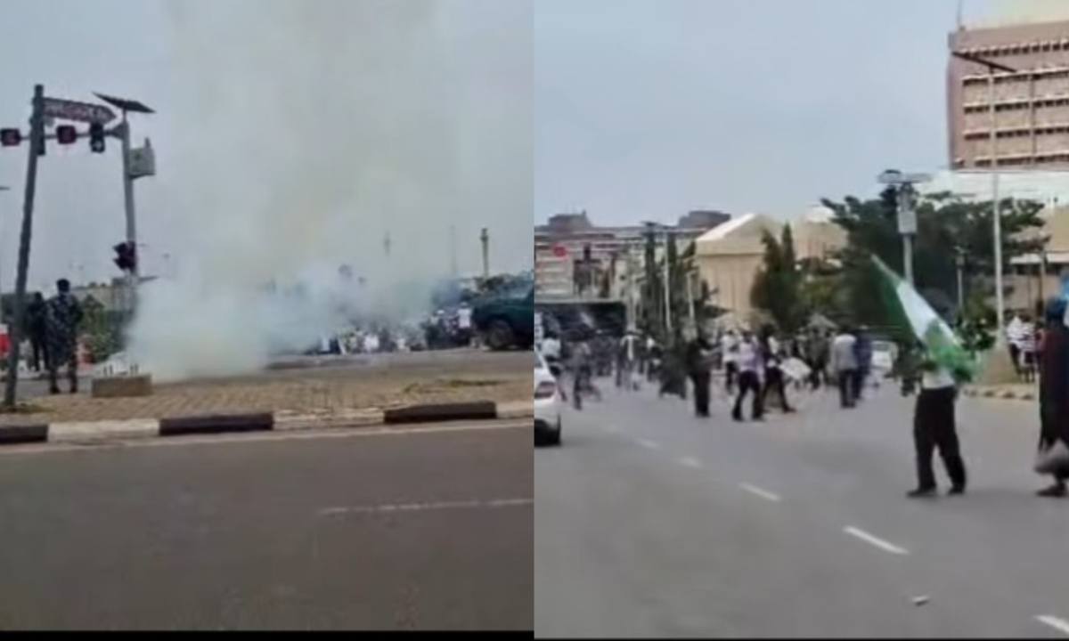 Police fire tear gas at protesters.jpg
