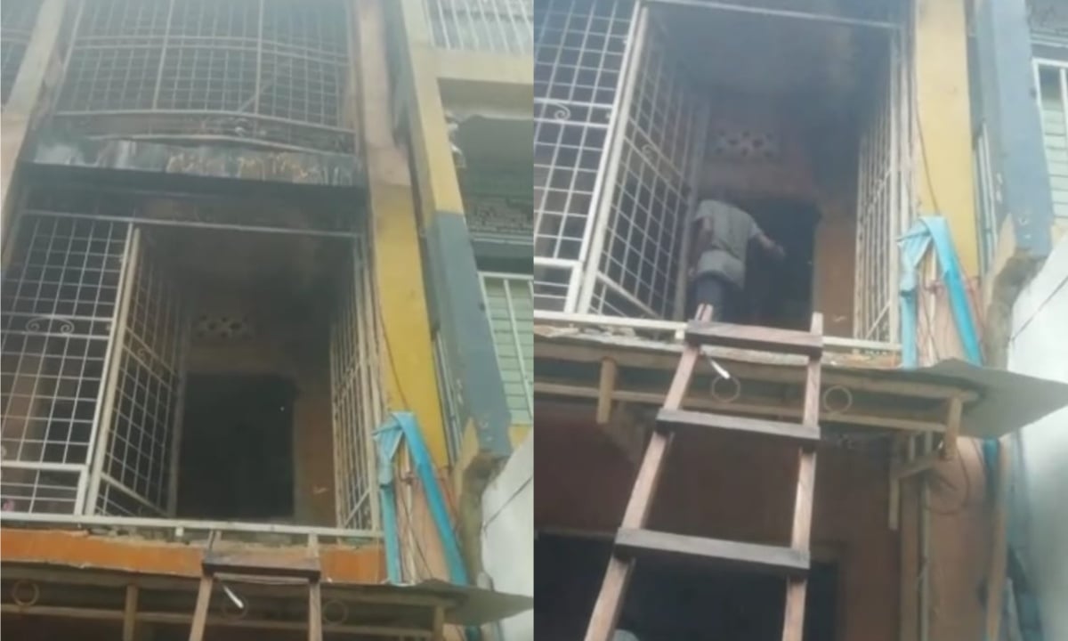 Fire destroys shops stores at Kano market .jpg